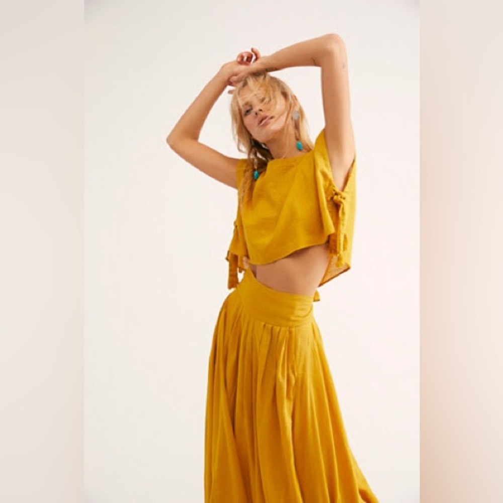 NWOT Free People Sundown Skirt Co-Ord